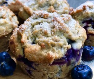 Blaubeer-Bananen-Muffins