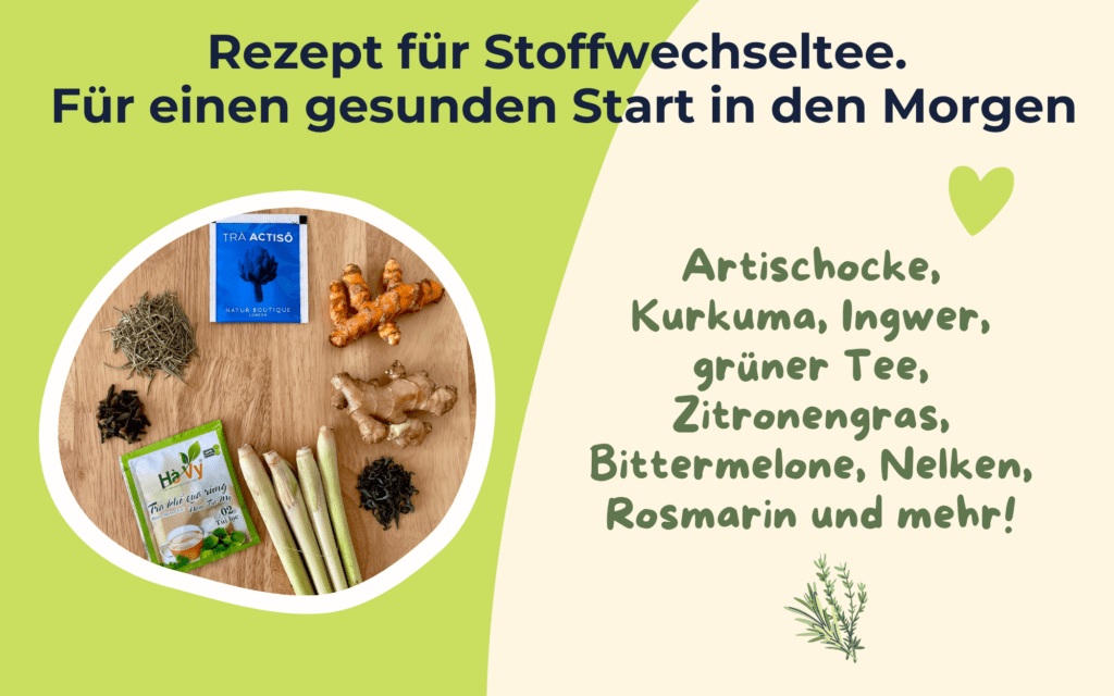 Stoffwechsel anregen mit Kräutertee