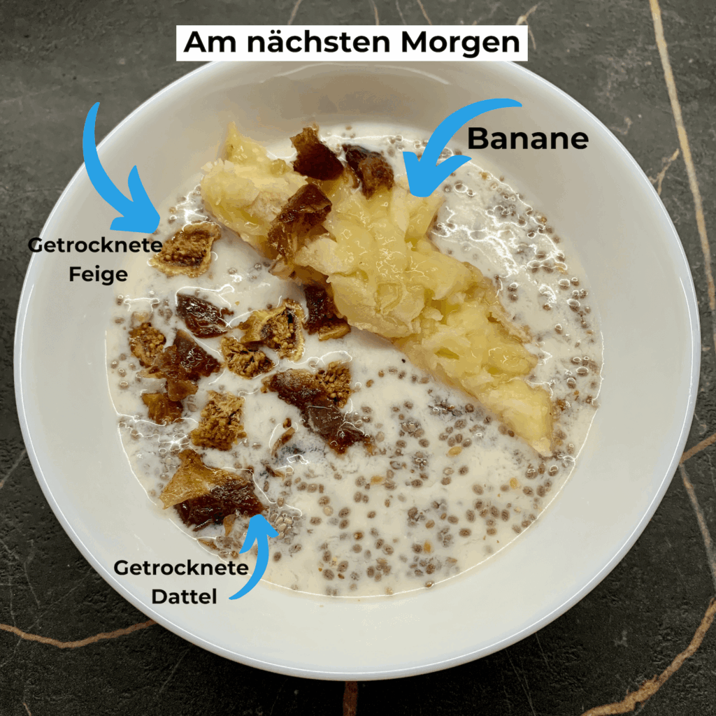 Darmfreundliches Frühstück Zutaten