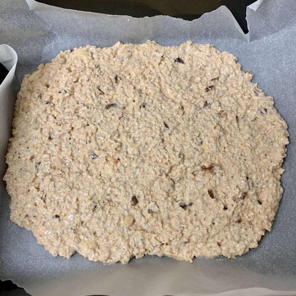 Haferflocken-Crunch Masse