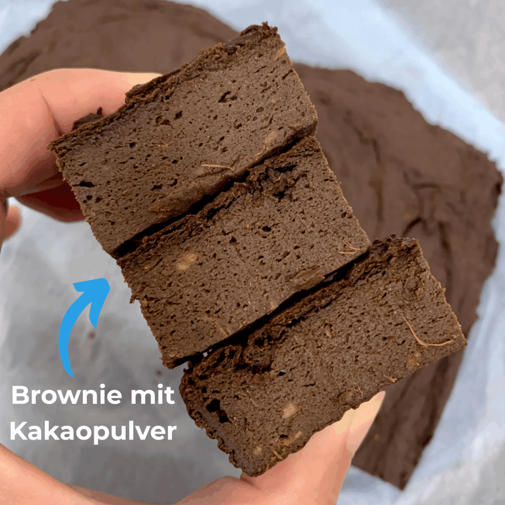Süßkartoffel-Brownies mit Kakaopulver