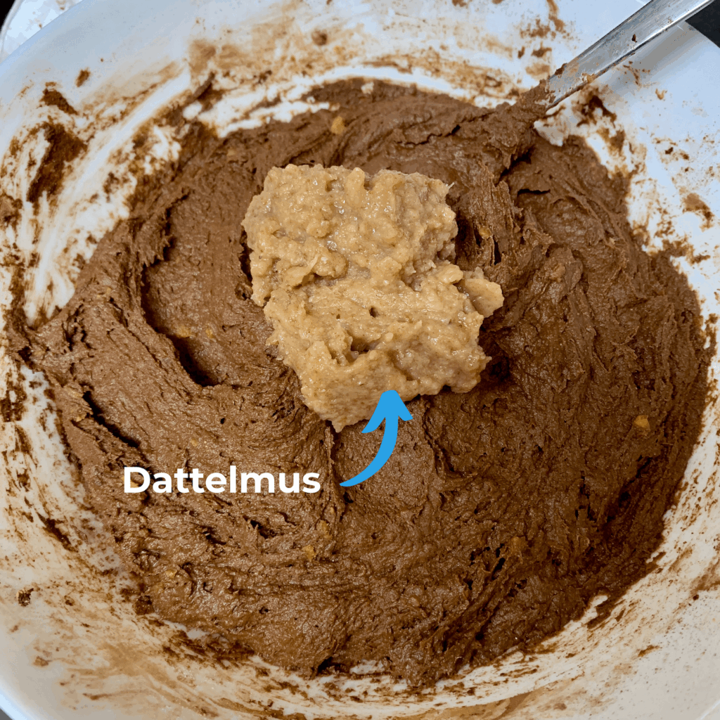 Teig für Süßkartoffel-Brownies