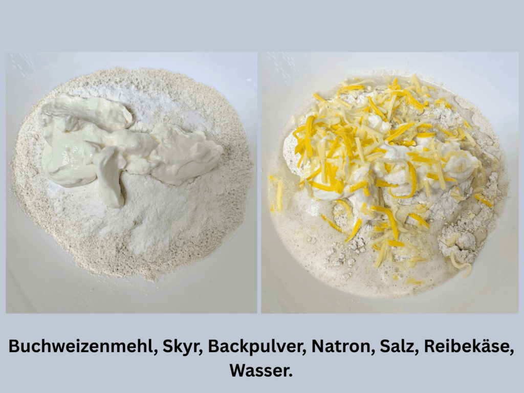 Zutaten für die Brötchen