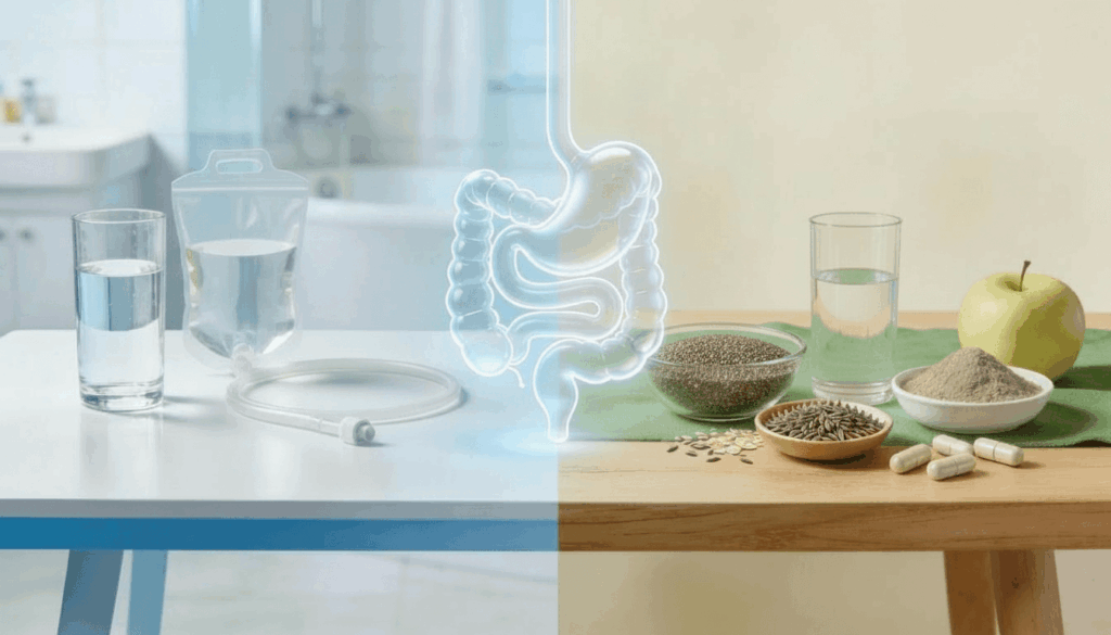 Unterschied Darmreinigung und Darmsanierung