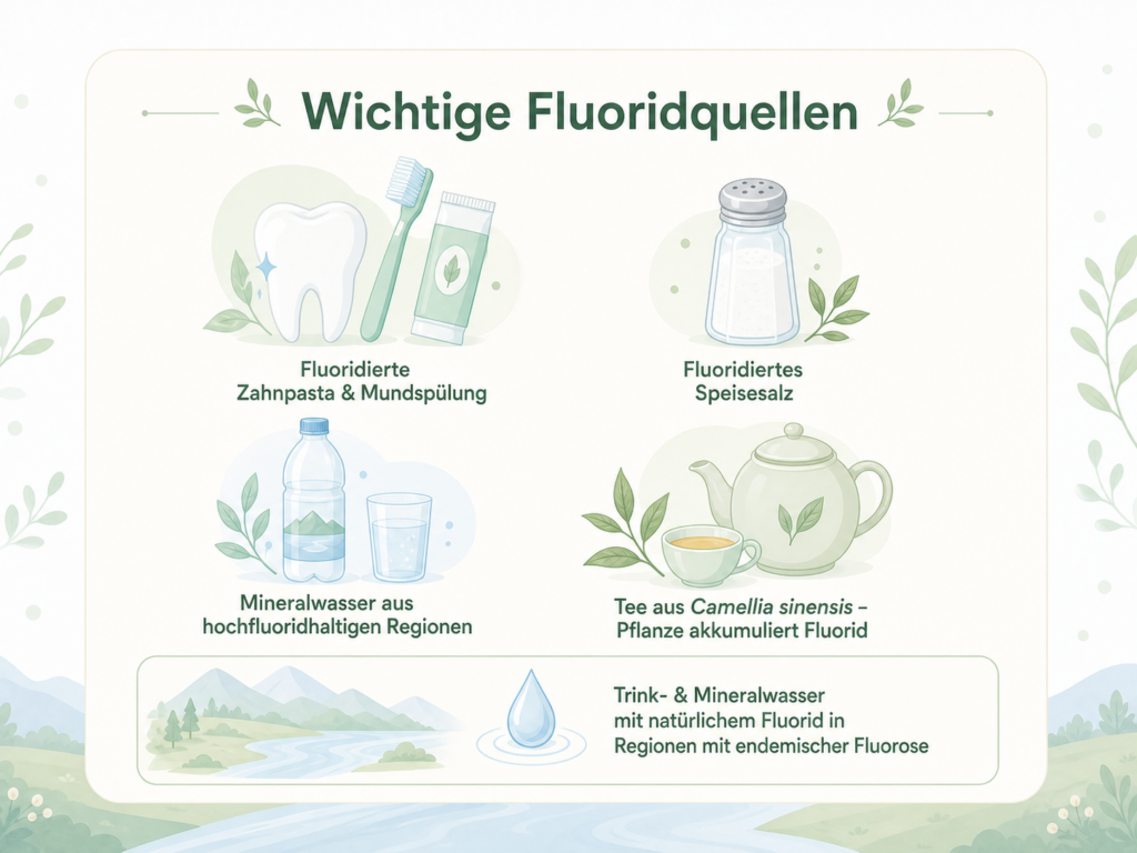 Fluorid ist ein Toxin. Produkte mit Fluorid